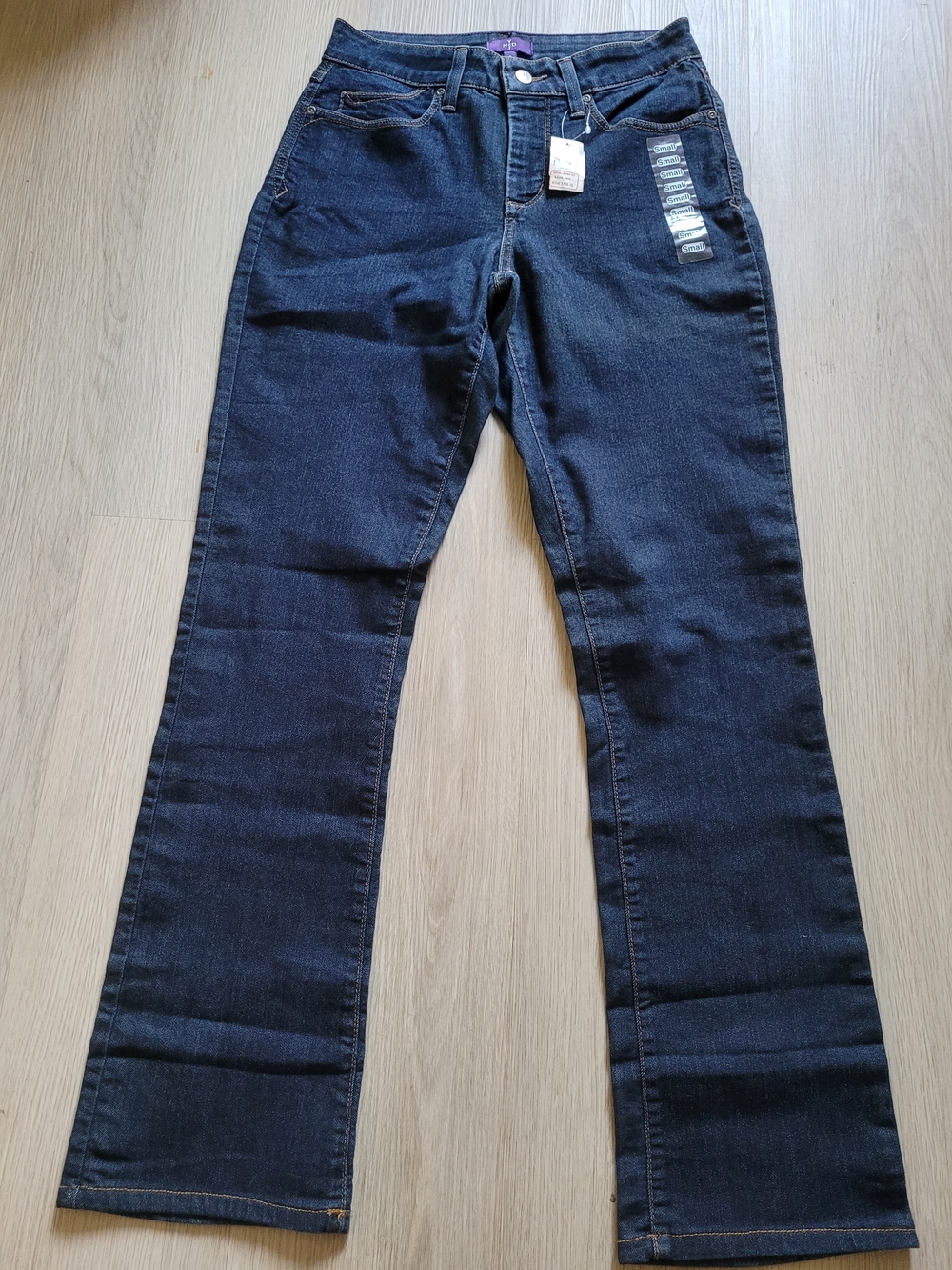 New NYDJ Women's Boot Cut Jeans in Dark Blue Size:2